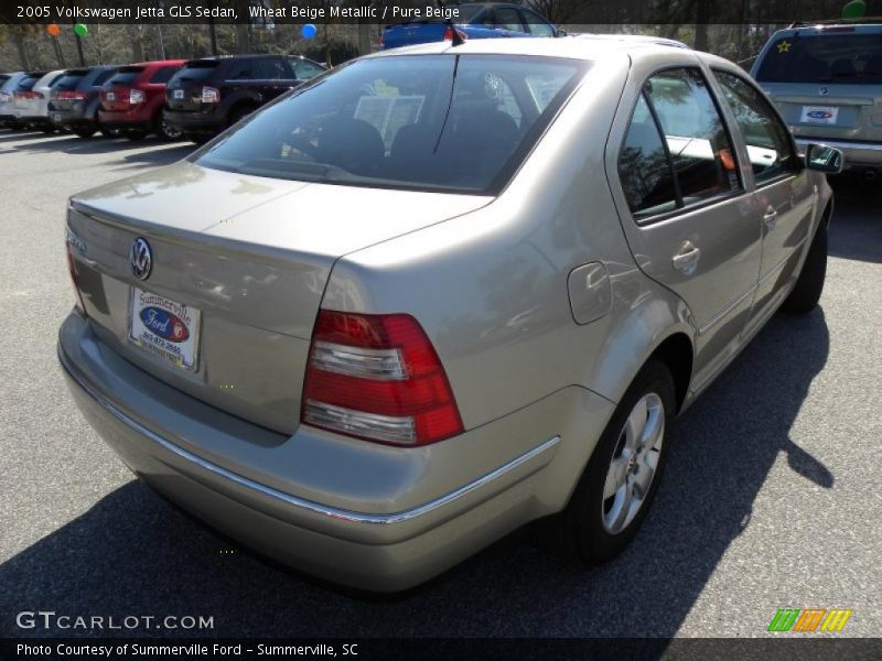 Wheat Beige Metallic / Pure Beige 2005 Volkswagen Jetta GLS Sedan