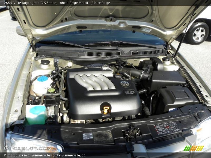 Wheat Beige Metallic / Pure Beige 2005 Volkswagen Jetta GLS Sedan