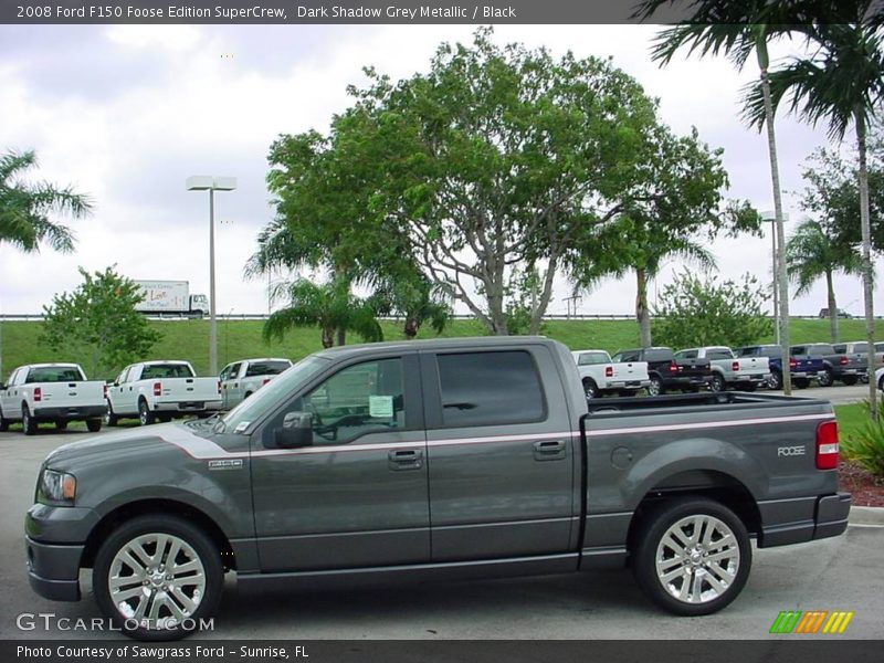 Dark Shadow Grey Metallic / Black 2008 Ford F150 Foose Edition SuperCrew