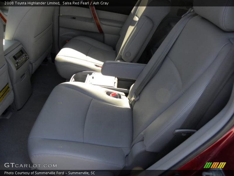 Salsa Red Pearl / Ash Gray 2008 Toyota Highlander Limited