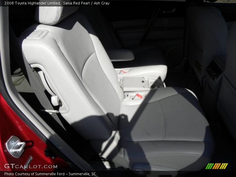 Salsa Red Pearl / Ash Gray 2008 Toyota Highlander Limited