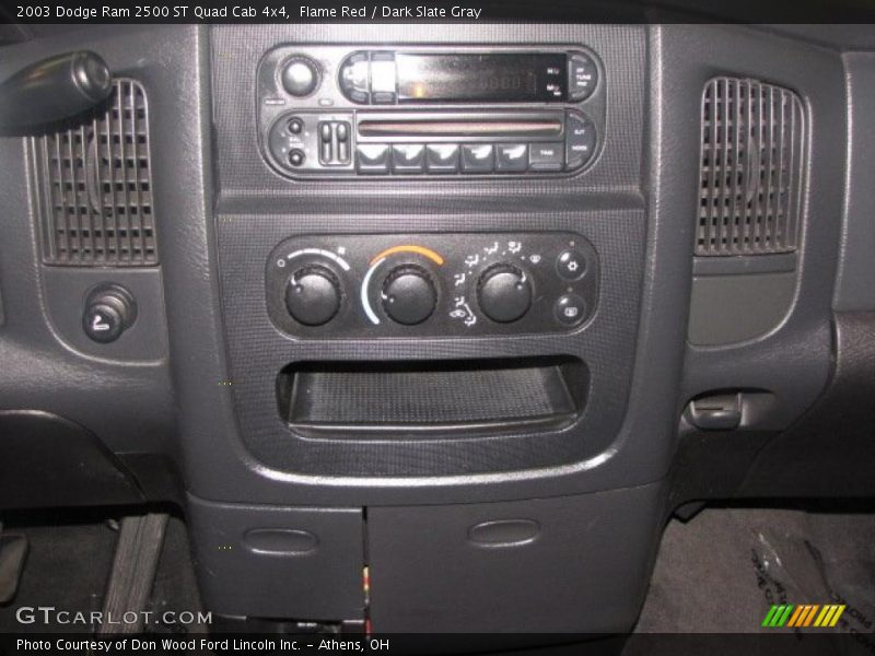 Flame Red / Dark Slate Gray 2003 Dodge Ram 2500 ST Quad Cab 4x4