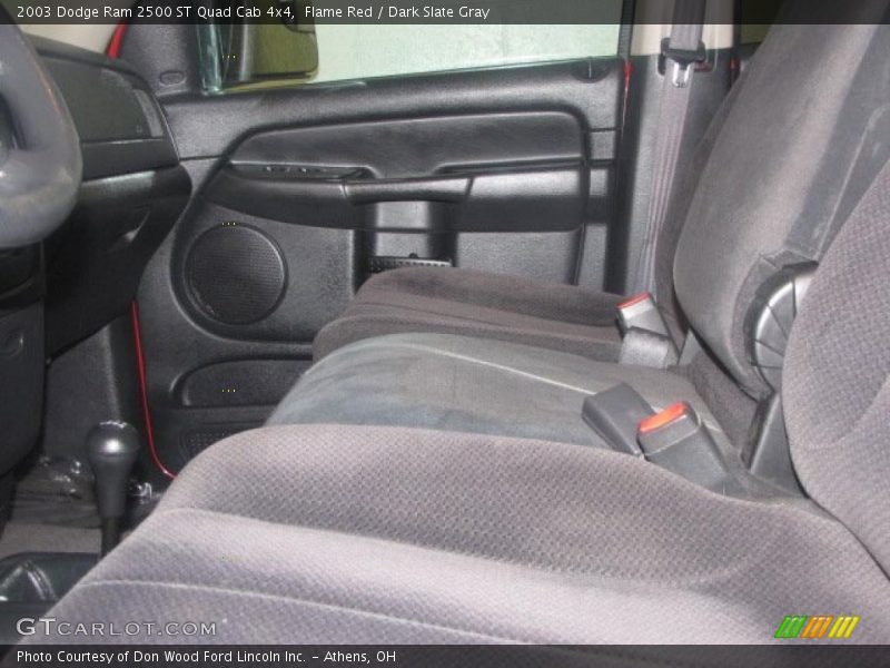 Flame Red / Dark Slate Gray 2003 Dodge Ram 2500 ST Quad Cab 4x4