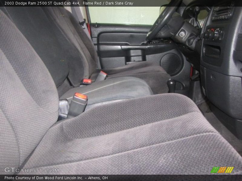 Flame Red / Dark Slate Gray 2003 Dodge Ram 2500 ST Quad Cab 4x4