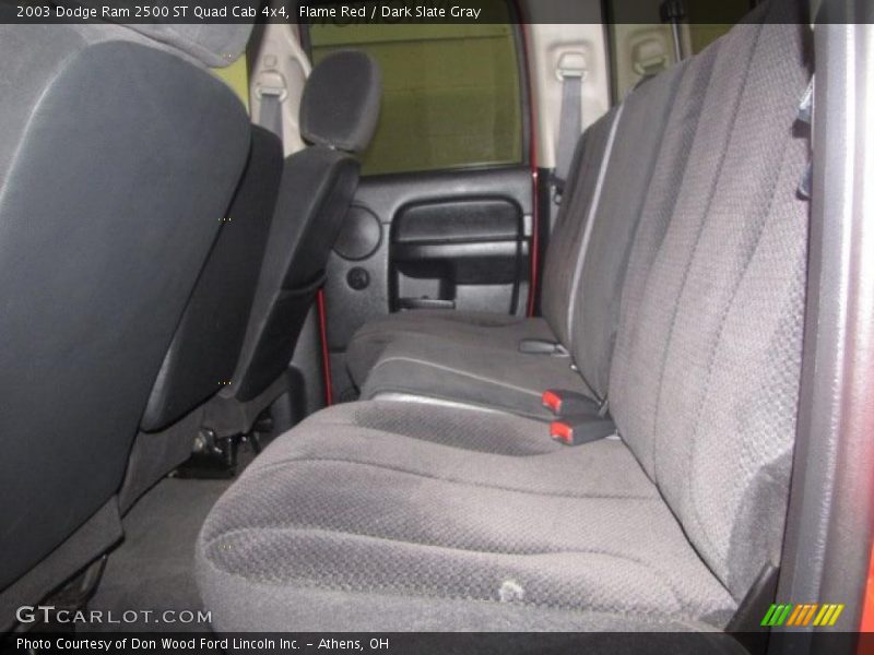 Flame Red / Dark Slate Gray 2003 Dodge Ram 2500 ST Quad Cab 4x4