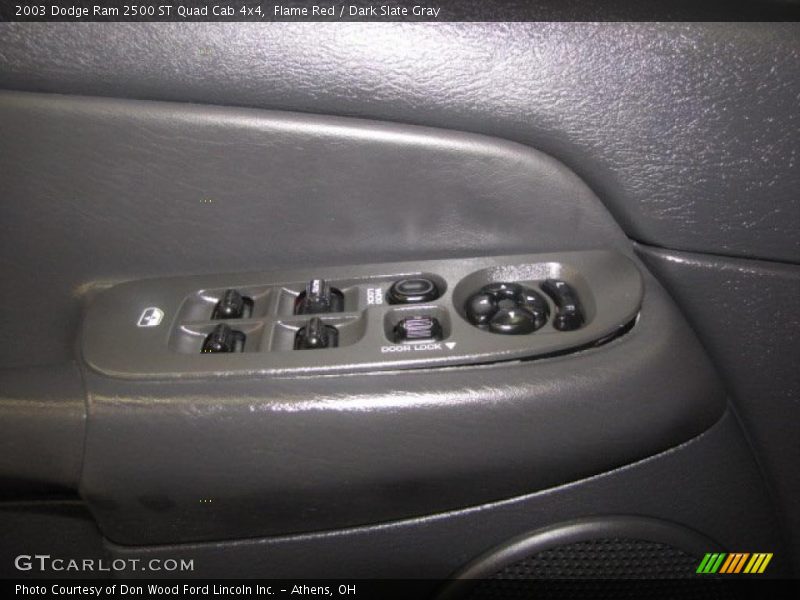 Flame Red / Dark Slate Gray 2003 Dodge Ram 2500 ST Quad Cab 4x4
