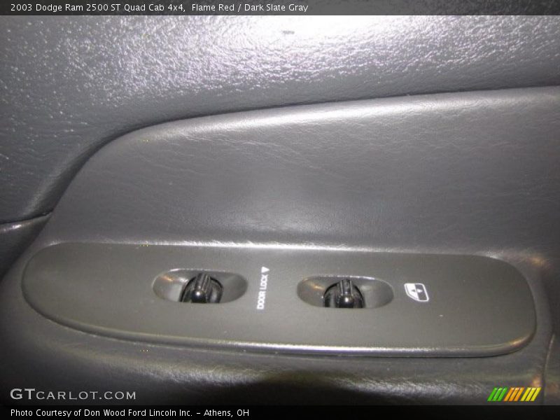 Flame Red / Dark Slate Gray 2003 Dodge Ram 2500 ST Quad Cab 4x4