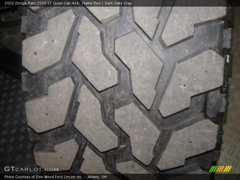 Flame Red / Dark Slate Gray 2003 Dodge Ram 2500 ST Quad Cab 4x4