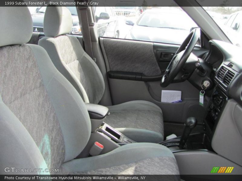 Black Diamond Pearl / Gray 1999 Subaru Forester L