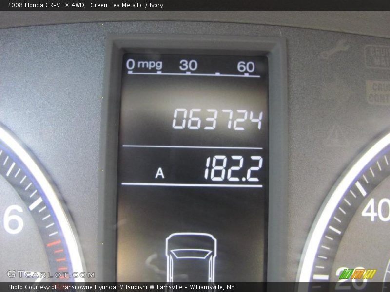 Green Tea Metallic / Ivory 2008 Honda CR-V LX 4WD