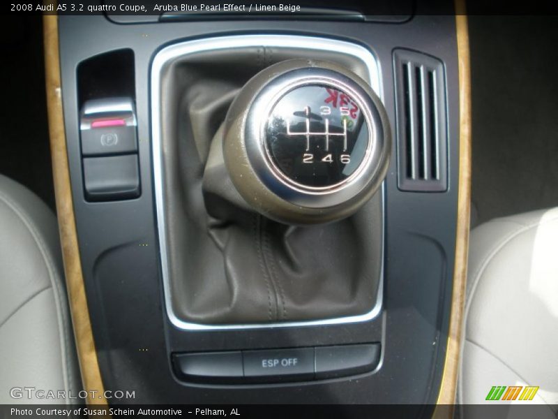  2008 A5 3.2 quattro Coupe 6 Speed Manual Shifter