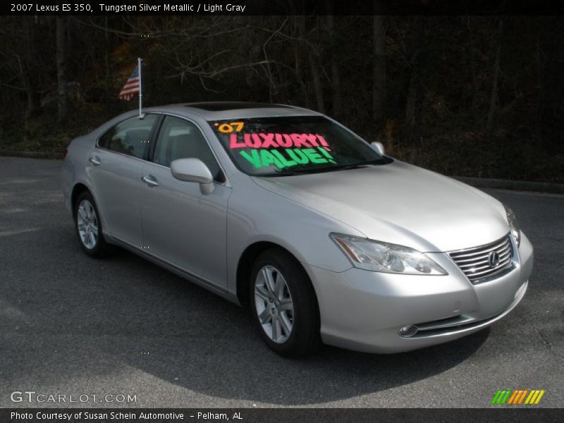 Tungsten Silver Metallic / Light Gray 2007 Lexus ES 350
