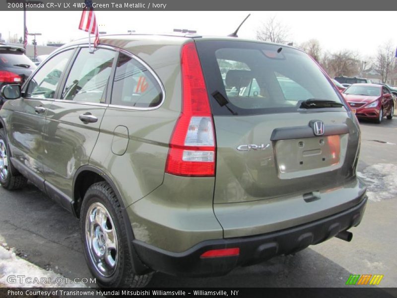 Green Tea Metallic / Ivory 2008 Honda CR-V LX 4WD