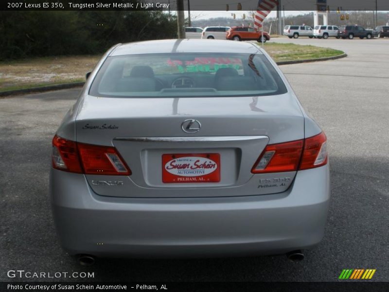 Tungsten Silver Metallic / Light Gray 2007 Lexus ES 350
