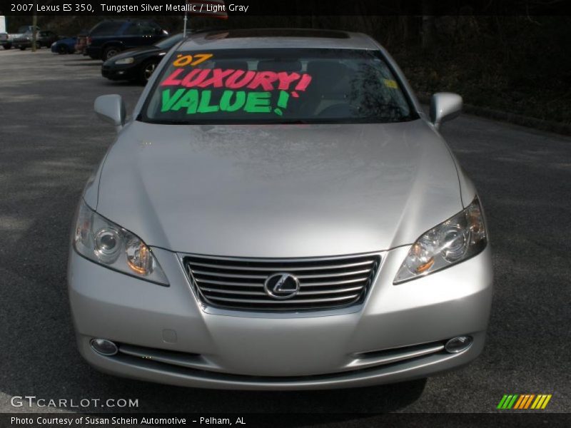 Tungsten Silver Metallic / Light Gray 2007 Lexus ES 350