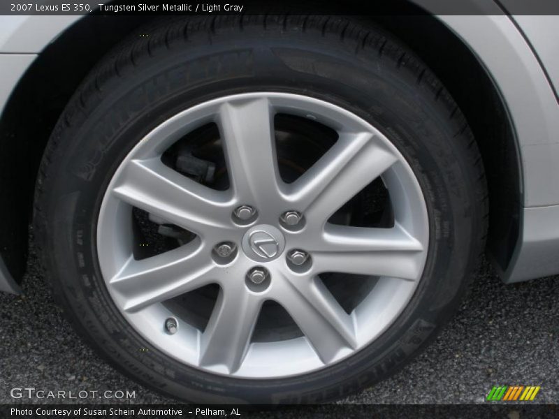 Tungsten Silver Metallic / Light Gray 2007 Lexus ES 350