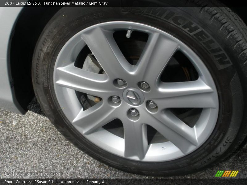 Tungsten Silver Metallic / Light Gray 2007 Lexus ES 350