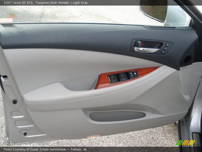 Tungsten Silver Metallic / Light Gray 2007 Lexus ES 350