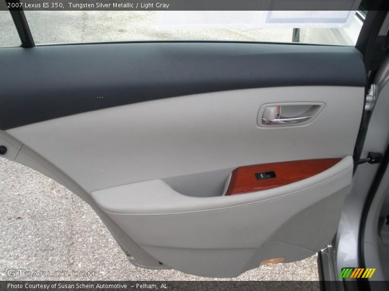 Tungsten Silver Metallic / Light Gray 2007 Lexus ES 350