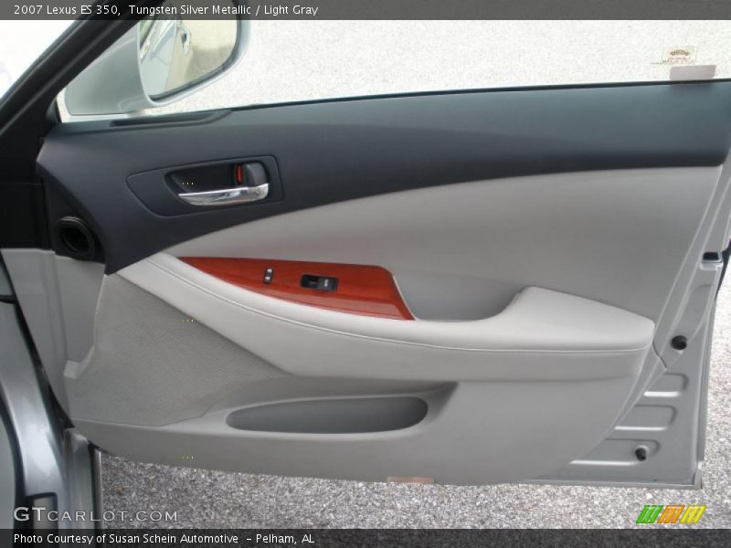 Tungsten Silver Metallic / Light Gray 2007 Lexus ES 350