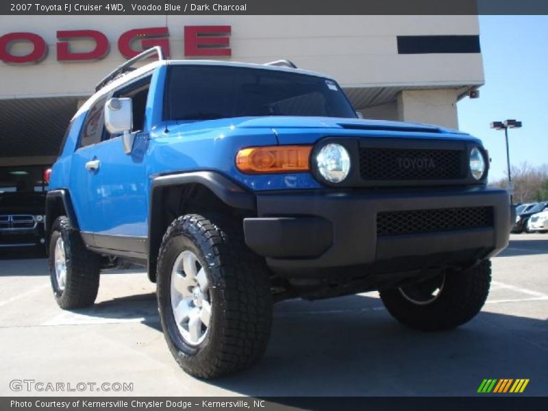 Voodoo Blue / Dark Charcoal 2007 Toyota FJ Cruiser 4WD