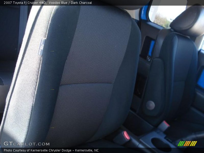 Voodoo Blue / Dark Charcoal 2007 Toyota FJ Cruiser 4WD