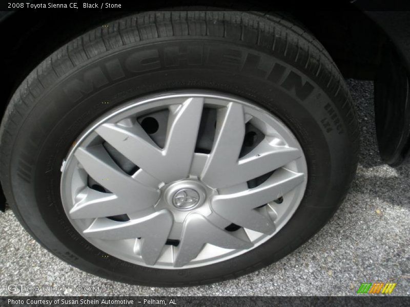 Black / Stone 2008 Toyota Sienna CE