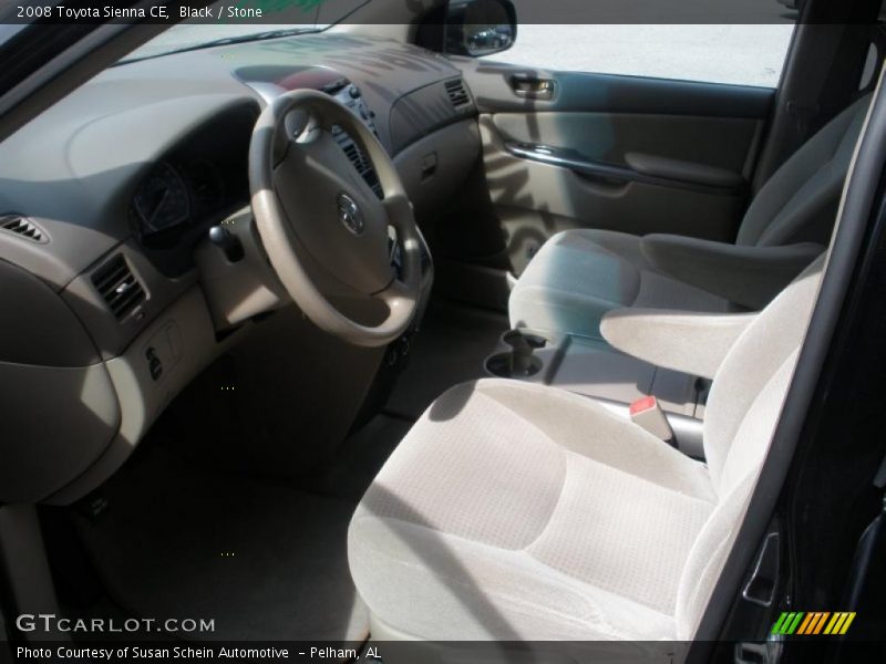 Black / Stone 2008 Toyota Sienna CE