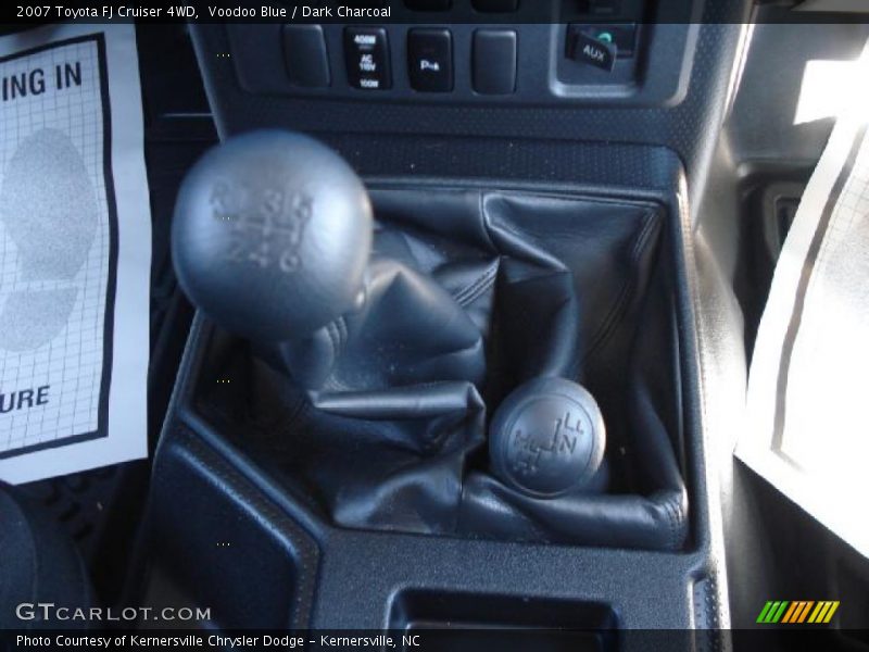  2007 FJ Cruiser 4WD 6 Speed Manual Shifter
