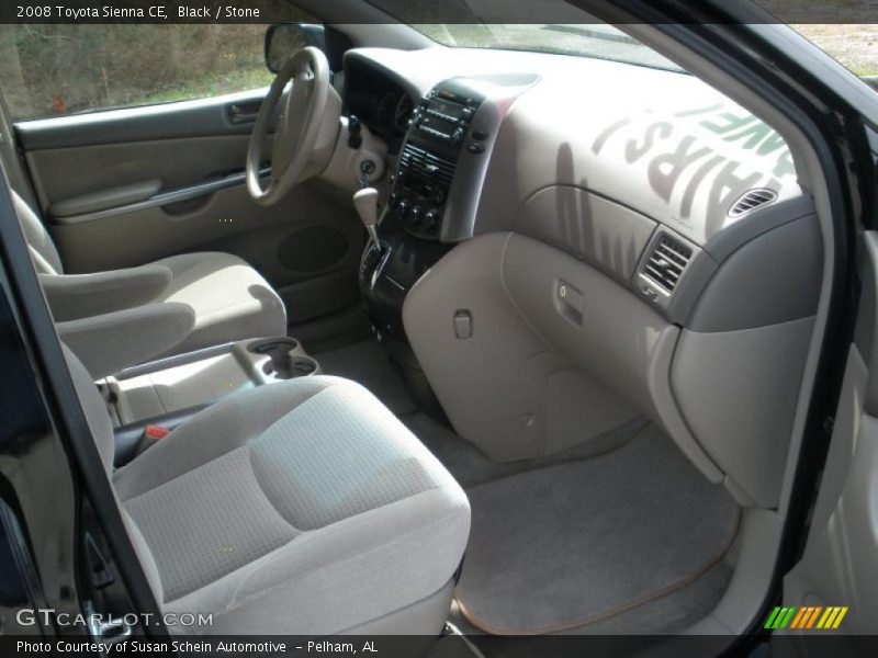 Black / Stone 2008 Toyota Sienna CE