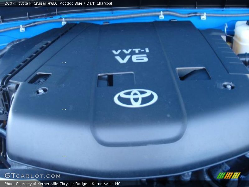 Voodoo Blue / Dark Charcoal 2007 Toyota FJ Cruiser 4WD