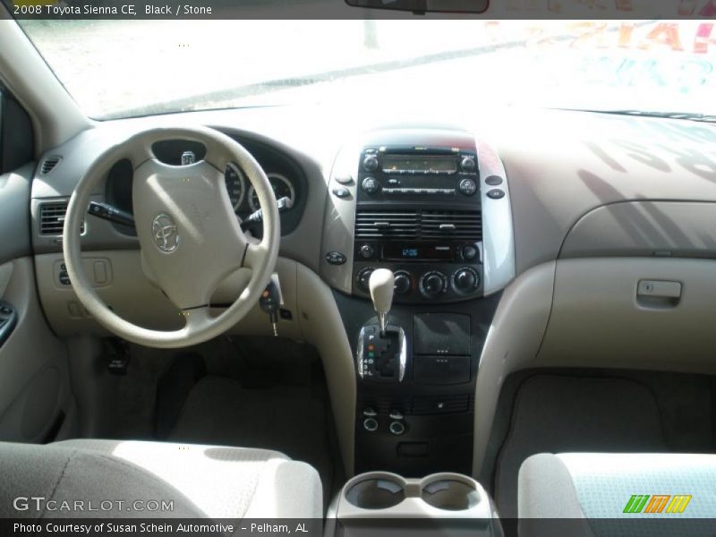 Black / Stone 2008 Toyota Sienna CE