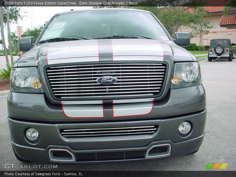 Dark Shadow Grey Metallic / Black 2008 Ford F150 Foose Edition SuperCrew