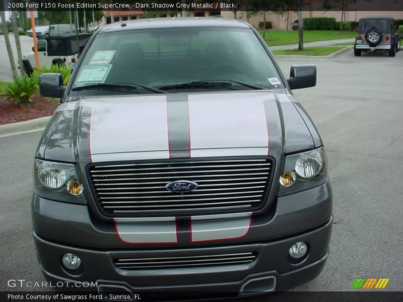 Dark Shadow Grey Metallic / Black 2008 Ford F150 Foose Edition SuperCrew