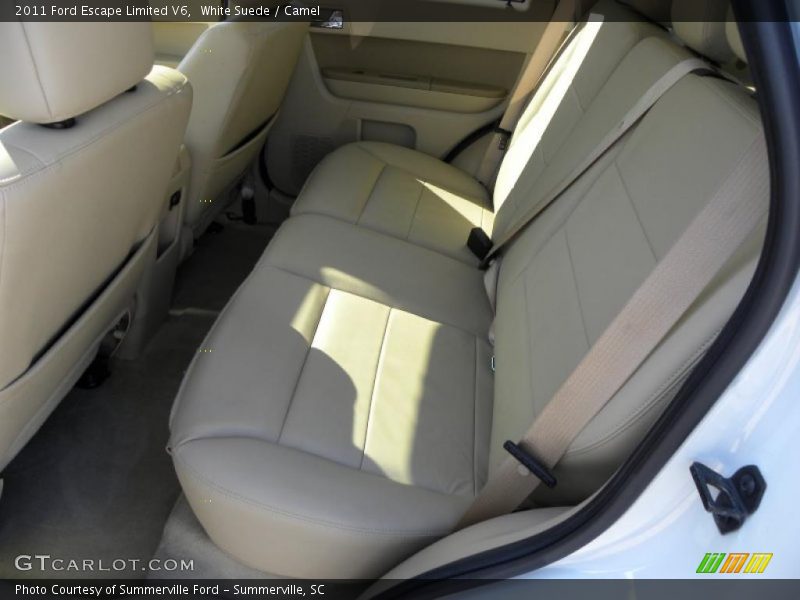White Suede / Camel 2011 Ford Escape Limited V6