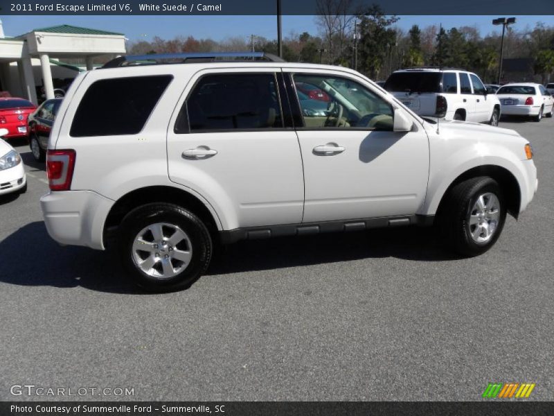 White Suede / Camel 2011 Ford Escape Limited V6