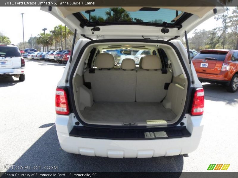 White Suede / Camel 2011 Ford Escape Limited V6
