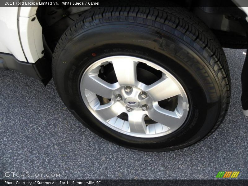 White Suede / Camel 2011 Ford Escape Limited V6