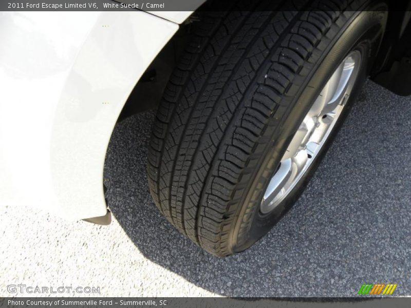 White Suede / Camel 2011 Ford Escape Limited V6