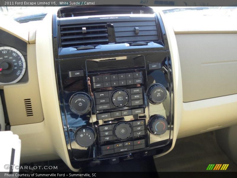 White Suede / Camel 2011 Ford Escape Limited V6