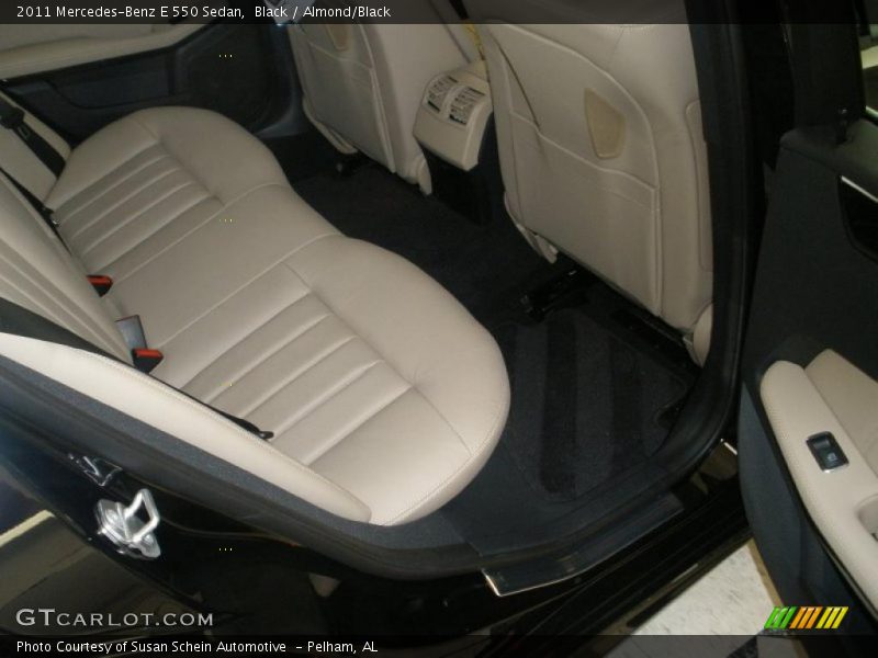 Black / Almond/Black 2011 Mercedes-Benz E 550 Sedan