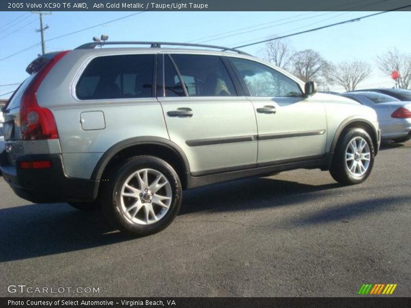 Ash Gold Metallic / Taupe/Light Taupe 2005 Volvo XC90 T6 AWD