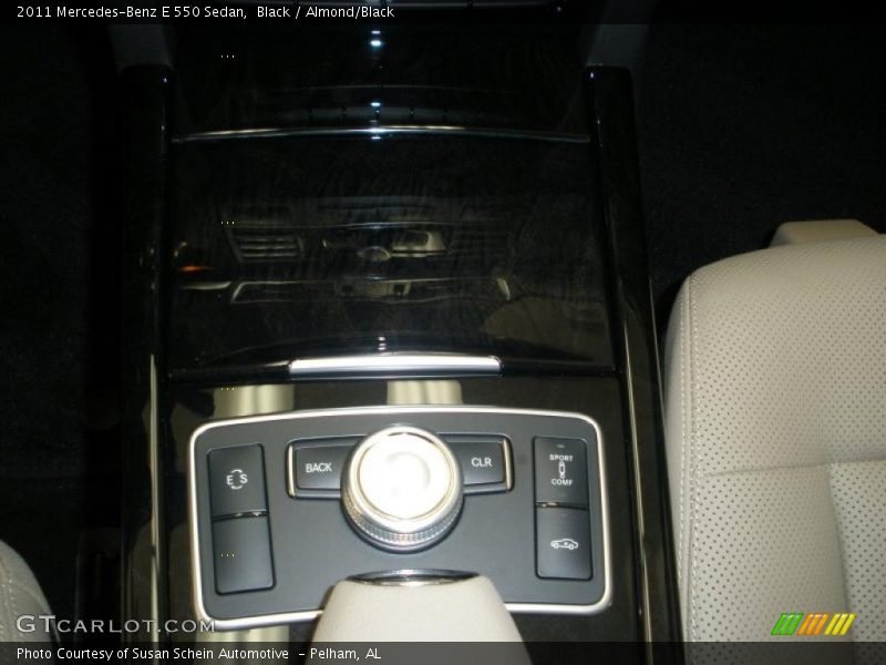 Black / Almond/Black 2011 Mercedes-Benz E 550 Sedan