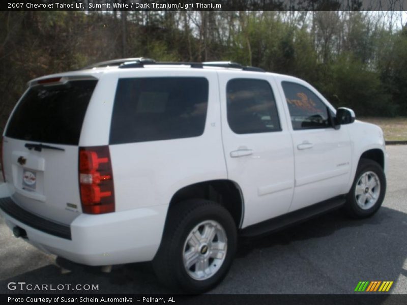 Summit White / Dark Titanium/Light Titanium 2007 Chevrolet Tahoe LT