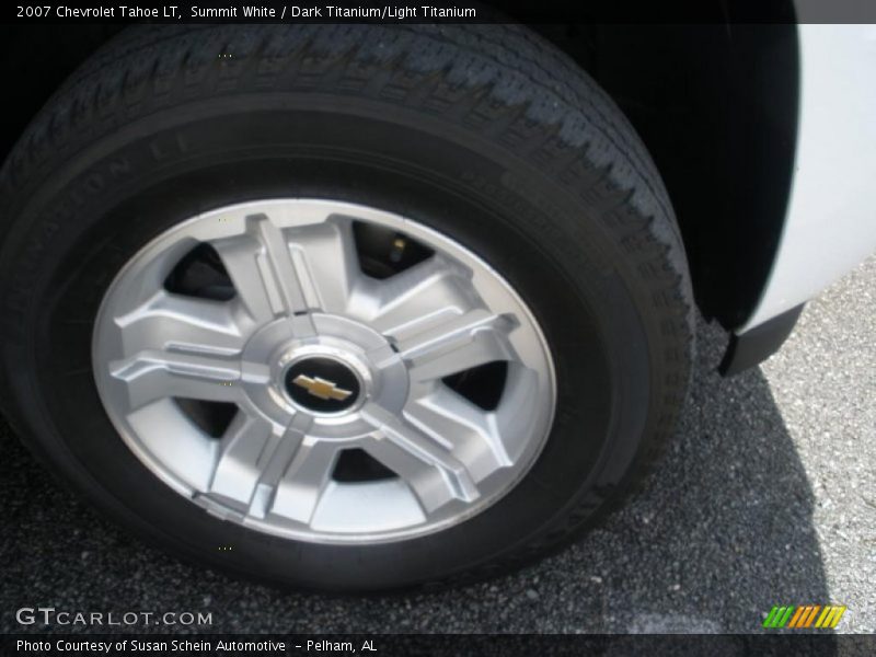 Summit White / Dark Titanium/Light Titanium 2007 Chevrolet Tahoe LT