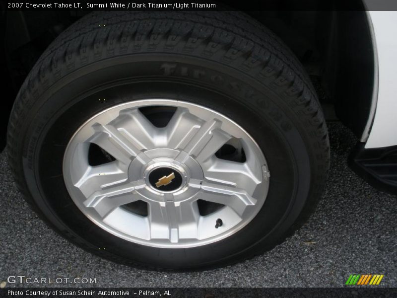 Summit White / Dark Titanium/Light Titanium 2007 Chevrolet Tahoe LT