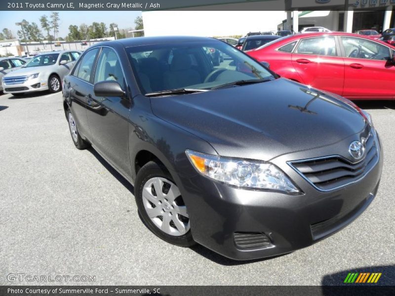 Magnetic Gray Metallic / Ash 2011 Toyota Camry LE