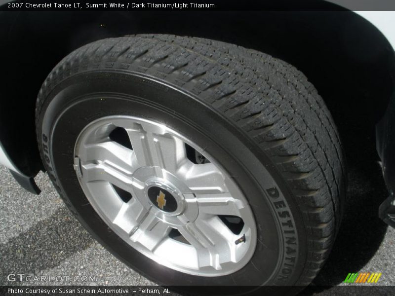Summit White / Dark Titanium/Light Titanium 2007 Chevrolet Tahoe LT
