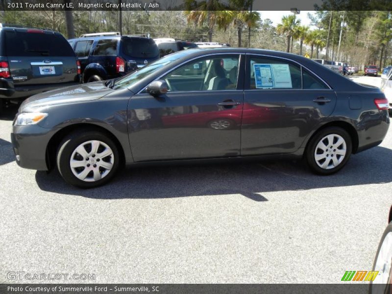 Magnetic Gray Metallic / Ash 2011 Toyota Camry LE