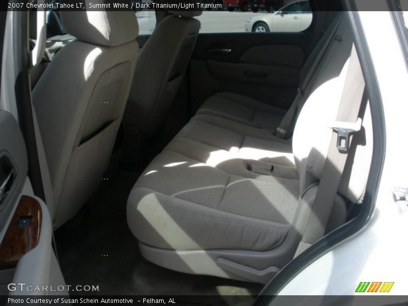Summit White / Dark Titanium/Light Titanium 2007 Chevrolet Tahoe LT